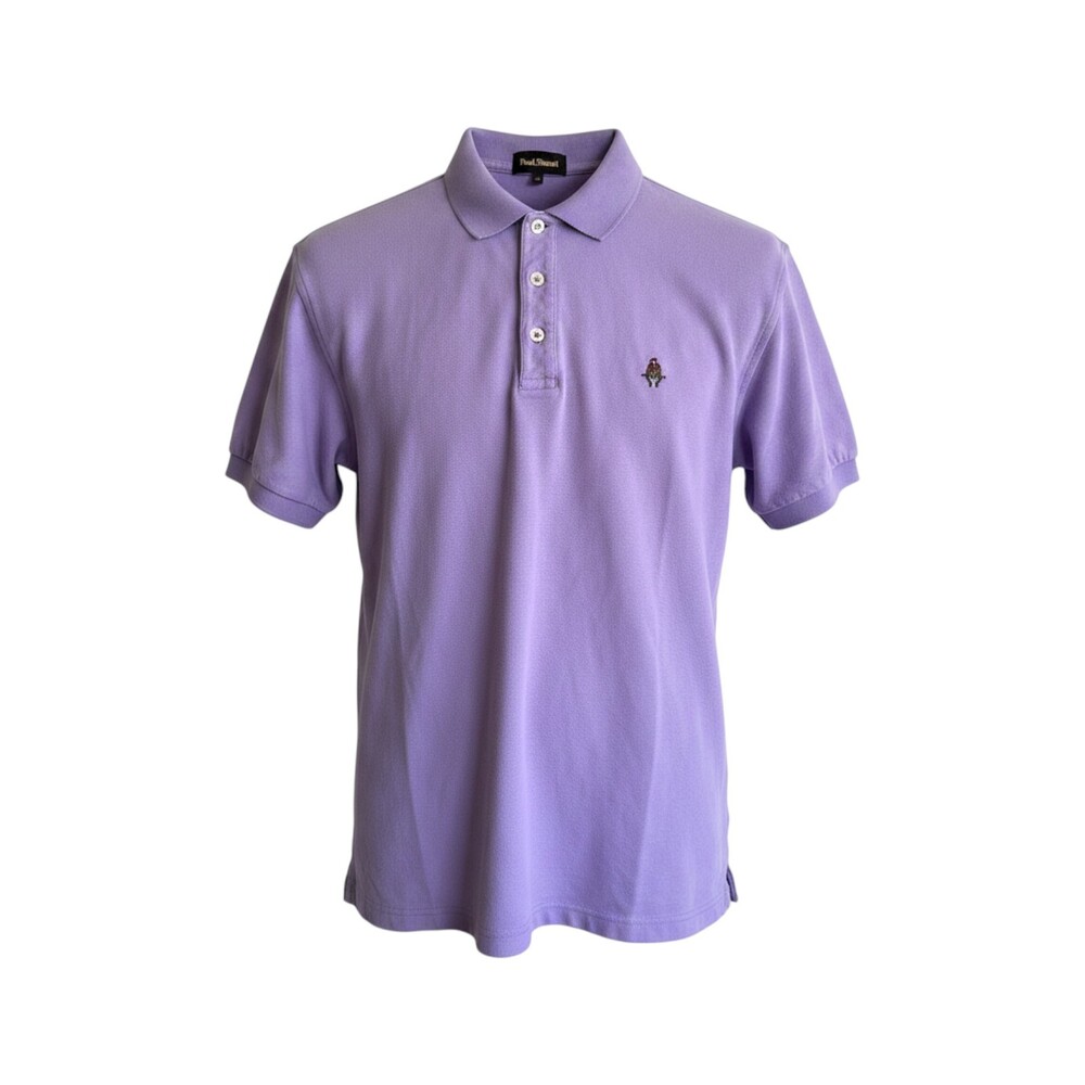 Paul Stuart Polo Shirt L Purple #75CO